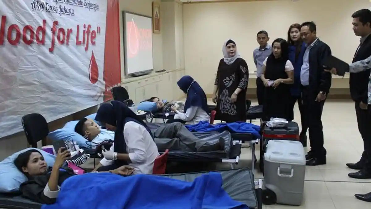 RFB Gelar Donor Darah Diikuti 200 Peserta