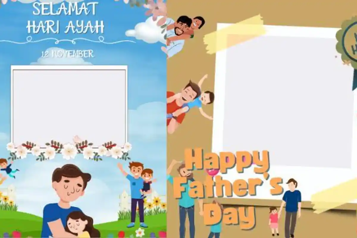 Link Twibbon Hari Ayah Nasional 2023, Lengkap dengan Sejarah dan Perbedaan dengan Hari Ayah Sedunia