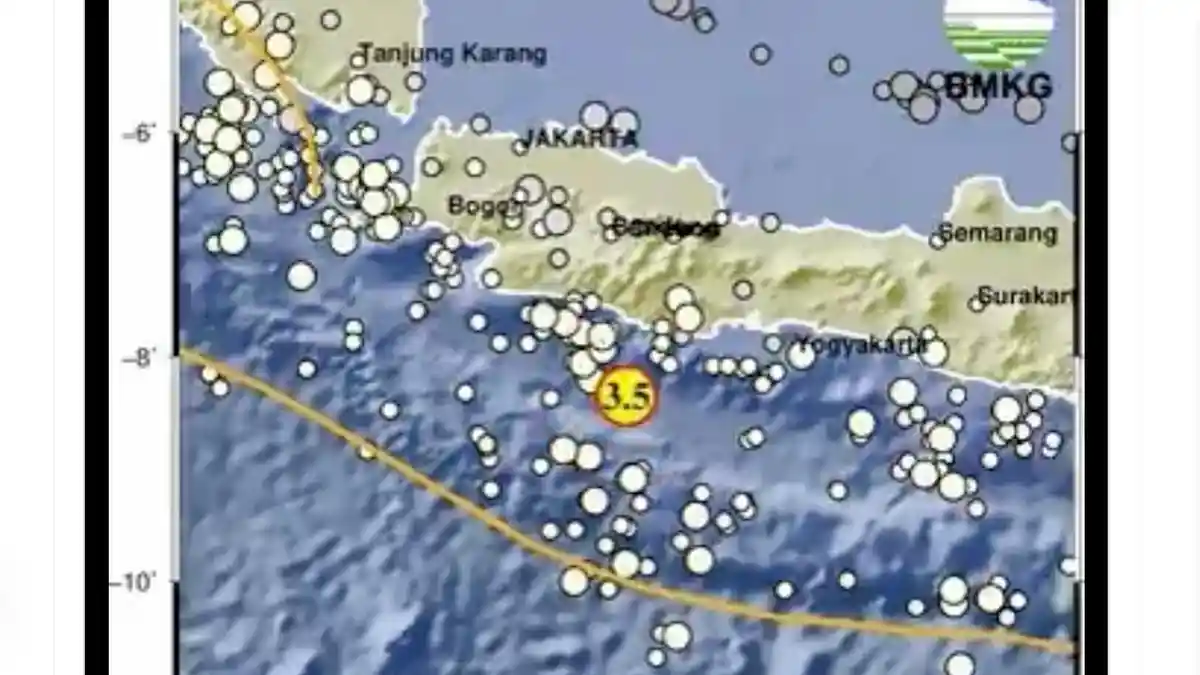 9 Gempa Bumi Terjadi Hari Ini Senin 18 September 2023, Ada Gempa Sukabumi, Pangandaran dan Blitar