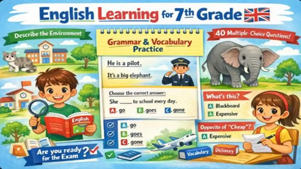40 Soal ASAT/PAT/ASAS Genap Bahasa Inggris Kelas 7 SMP, Soal Terbaru 2026