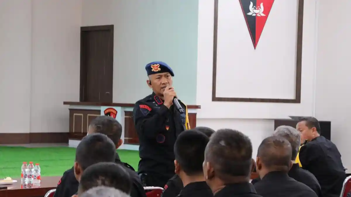 Soliditas Brimob Sumut: Kombes Pol Rantau Pimpin Semangat dalam Nonton Bareng Brimob Challenge 2024