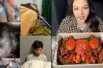 Lisa Mariana Kena Musibah! Keluarganya Keracunan Kepiting Alaska, Ibu Dirawat, Semprot Pihak Resto