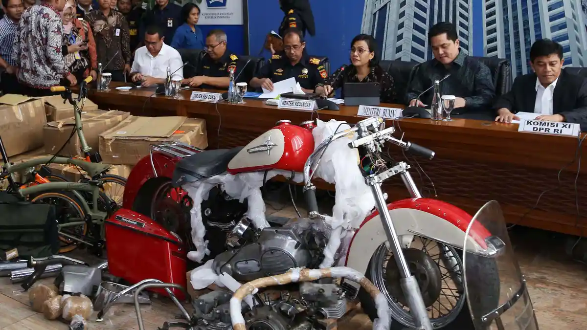 Nasib Harley Selundupan Bos Garuda, Tidak Bisa Ditebus & Bakal Dirampas Negara