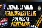 Jadwal SIM Keliling di Kota Pontianak 14-19 September 2026