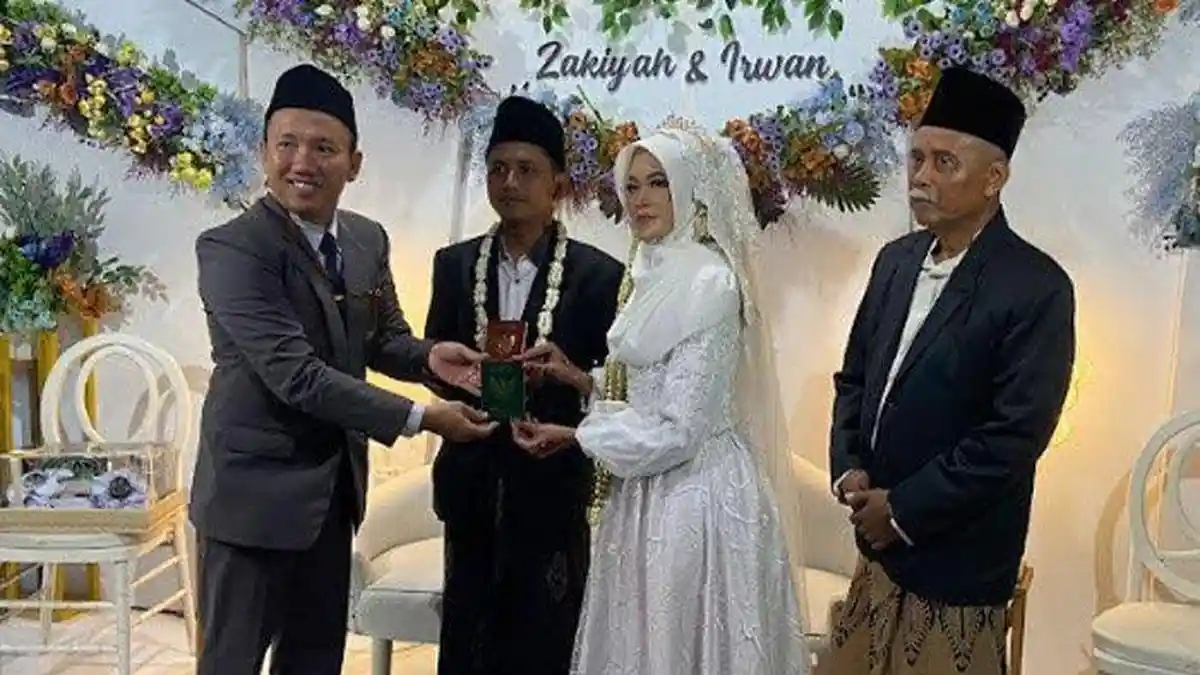 Pernikahan Unik, Irwan Beri Mahar 50 Kg Jenis Premium, Menikah Saat Harga Beras Mahal