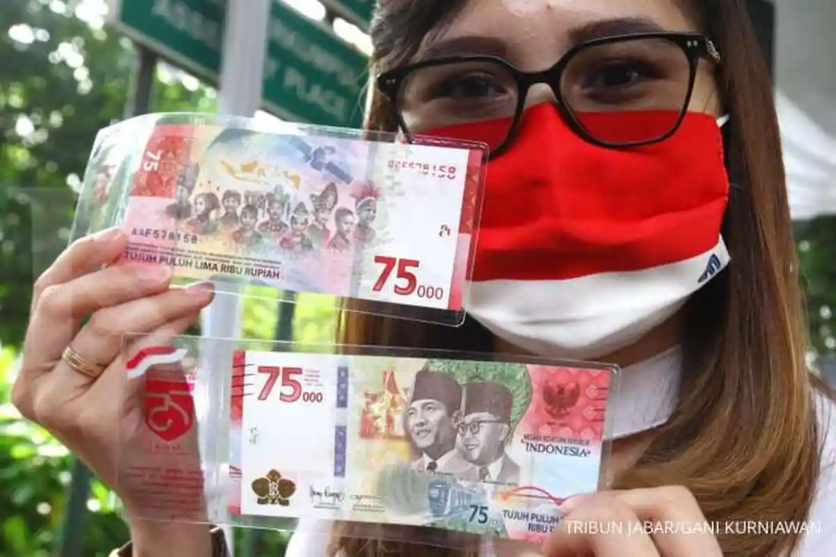 Mulai Hari Ini, Bank Umum Layani Penukaran Uang Pecahan Rp 75 Ribu. Begini Mekanismenya