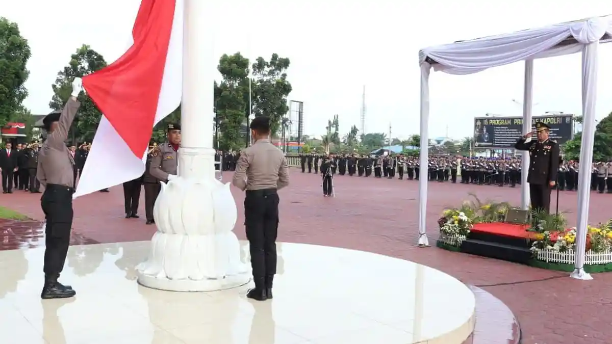 Upacara Hari Sumpah Pemuda ke-97 Polda Sumut: Kobarkan Semangat Persatuan dan Ketangguhan Pemuda