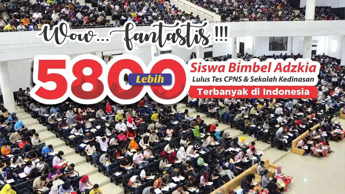 Hebat! Ribuan Siswa Adzkia Tembus Sekolah Kedinasan dan CPNS
