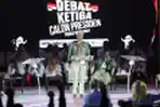 Gaya Ganjar Pranowo pada Debat Ketiga Calon Presiden 2024