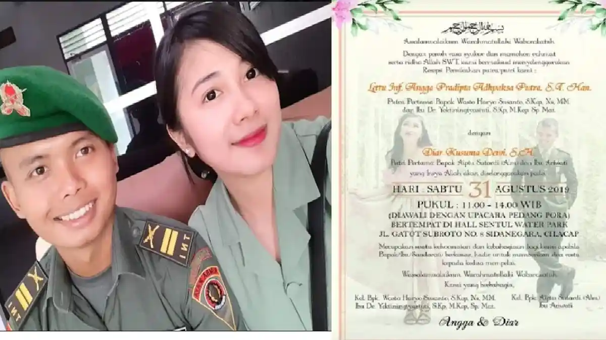 Sehari Jelang Ijab Kabul, Lettu TNI Angga Pradipta Alami Kecelakaan dan Meninggal di Tempat