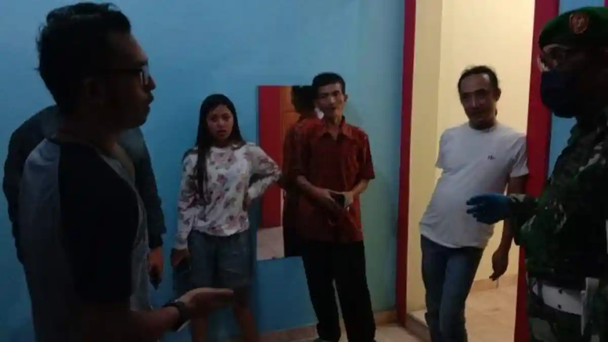 Ada Sesajen, Lilin dan Dupa, Diduga untuk Tarik Uang dari Alam Gaib,Ritual Mistis Dibubarkan Babinsa