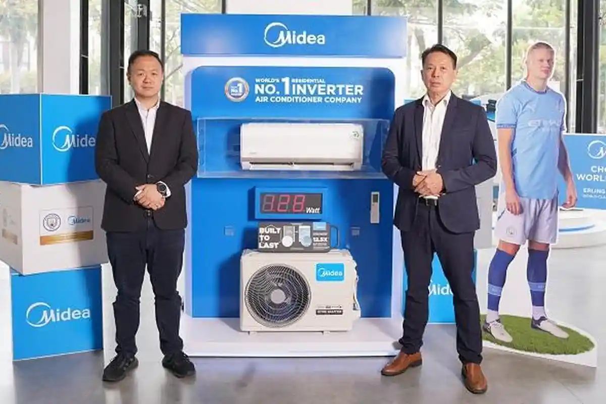 Luncurkan AC Inverter 1/2 PK Hemat Listrik, Midea Targetkan Terjual 10 Ribu Unit Hingga Akhir 2024