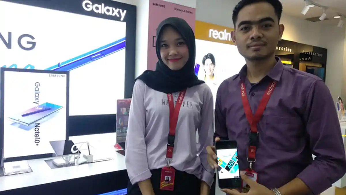 Warga Medan Antusias Pre-order Samsung A51, Ponsel Terbaru dengan Empat Kamera Belakang