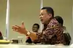 Ketua DPR Bambang Soesatyo Kunjungi Redaksi Tribun Grup