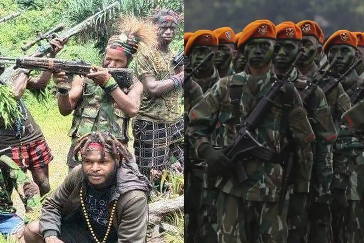 Kehebatan Paskhas TNI AU yang Dihujani Peluru KKB Papua, Pantas Separatis Kabur dan 1 Anggota Tewas