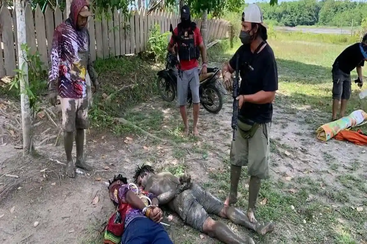 Kronologi Penangkapan 2 Simpatisan KKB Papua, Selundupkan 4 Senjata Api Lewat Sungai Boven Digoel