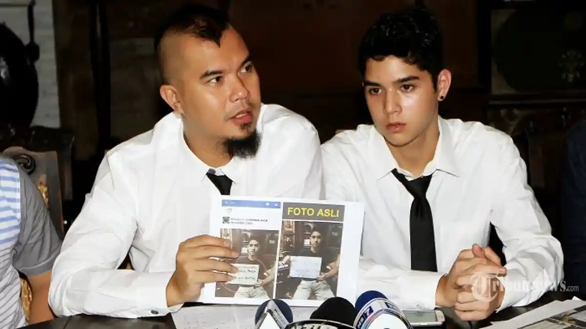 Al Ghazali Berciuman dengan Pacar, Ahmad Dhani: Dulu Bapaknya Lebih Parah