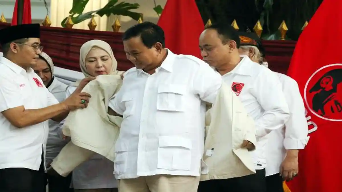 Projo Resmi Deklarasi Dukung Prabowo Jadi Presiden 2024 di Kertanegara ...