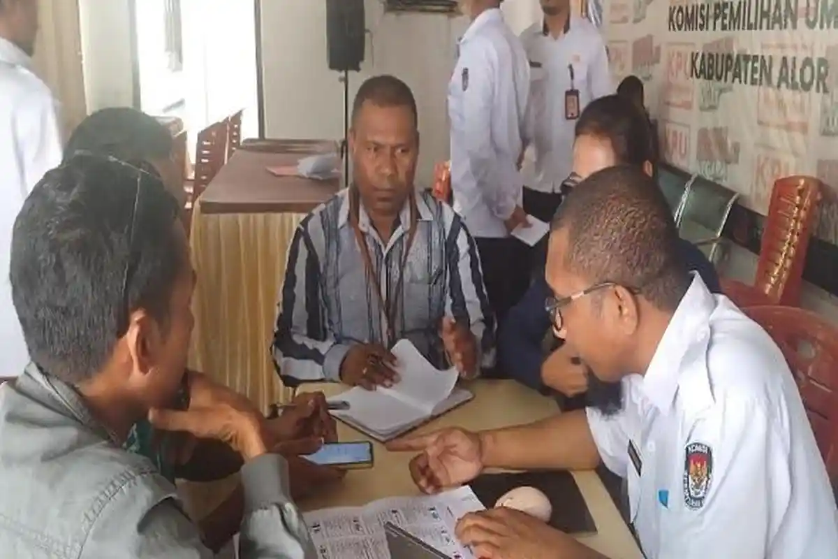 Jelang Penetapan Daftar Calon Tetap, KPU Alor Terima 24 Pengajuan