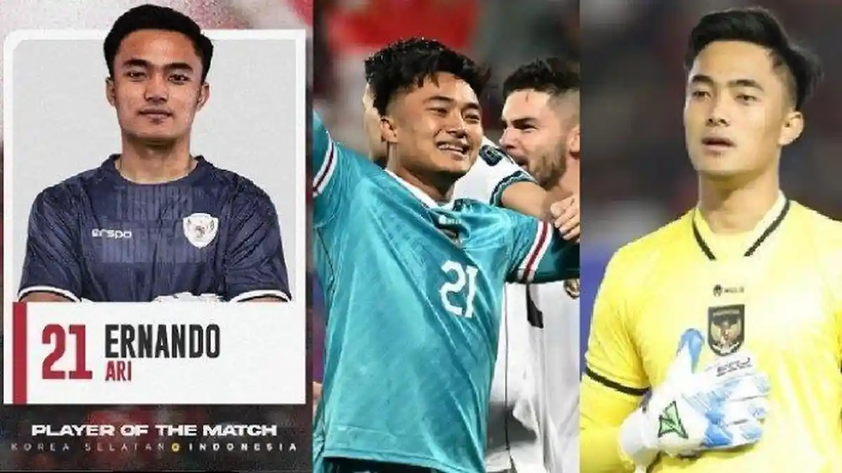 Perjalanan Hidup Ernando Ari hingga Jadi Kiper Jagoan Timnas Indonesia, Dulu Dididik Ala Militer