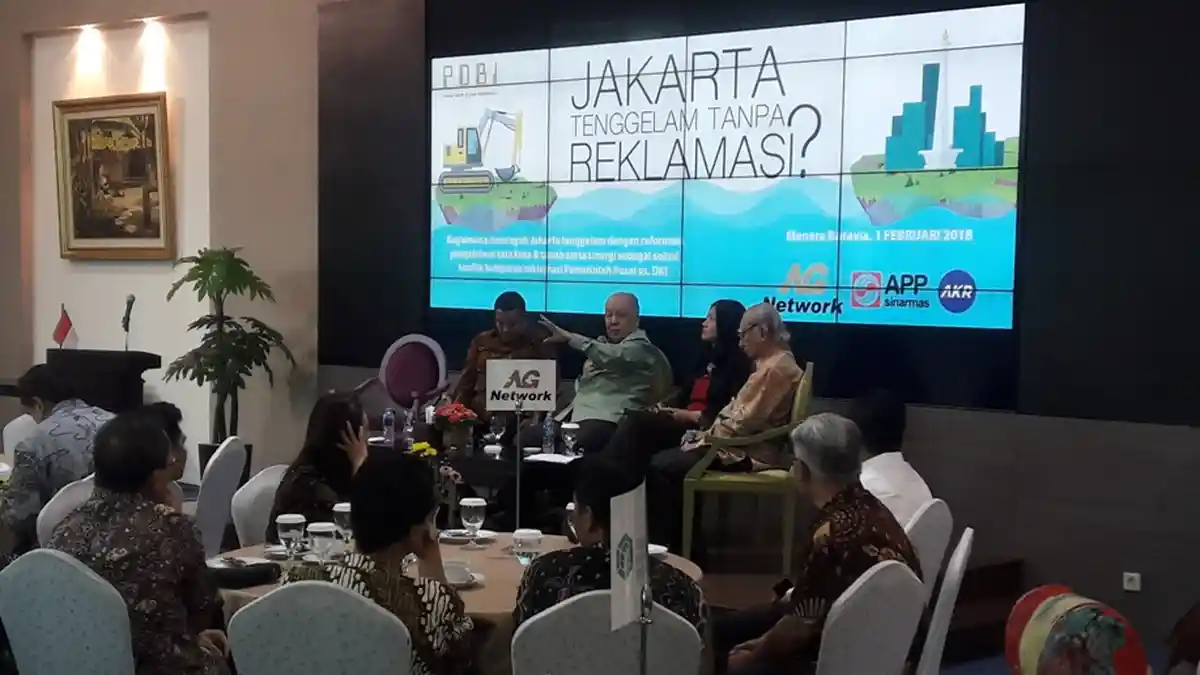 Jakarta Bakal Tenggelam Tanpa Reklamasi?