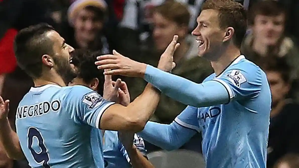 Duet Negredo-Dzeko Makin Menjanjikan