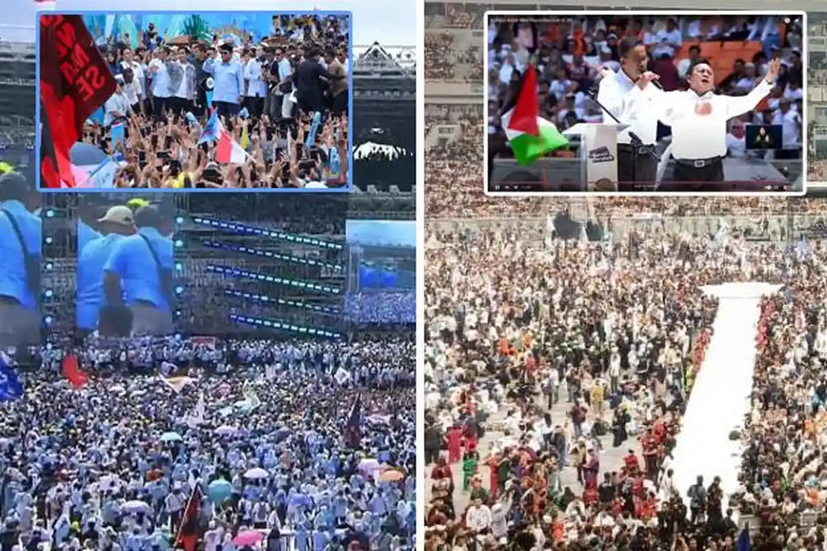 Kenapa JIS dan GBK Penting jadi Lokasi Pamungkas bagi Paslon 01 dan 02? Berikut Menurut Survei LSJ