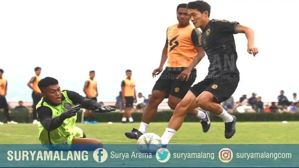 PEMAIN Arema FC Asal Korea Oh In Kyun Bagi-bagi Tips Agar Terhindar dari Virus Corona
