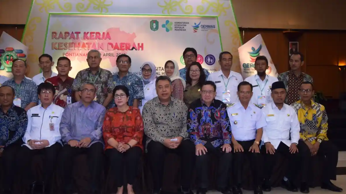 Diskes Sambas Presentasi Inovasi Penanganan Stunting Dihadapan Menkes