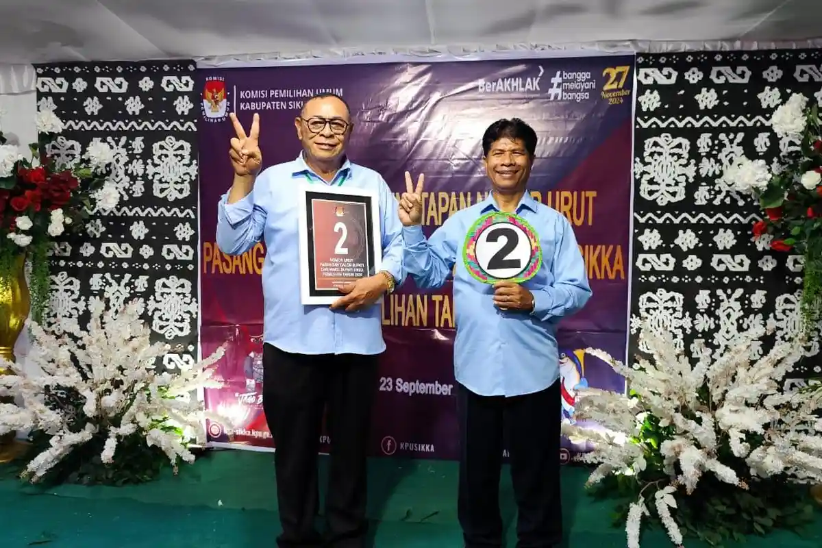 Paket SARR Nomor Urut 2, Suitbertus Amandus Sebut Ini Nomor Kemenangan 