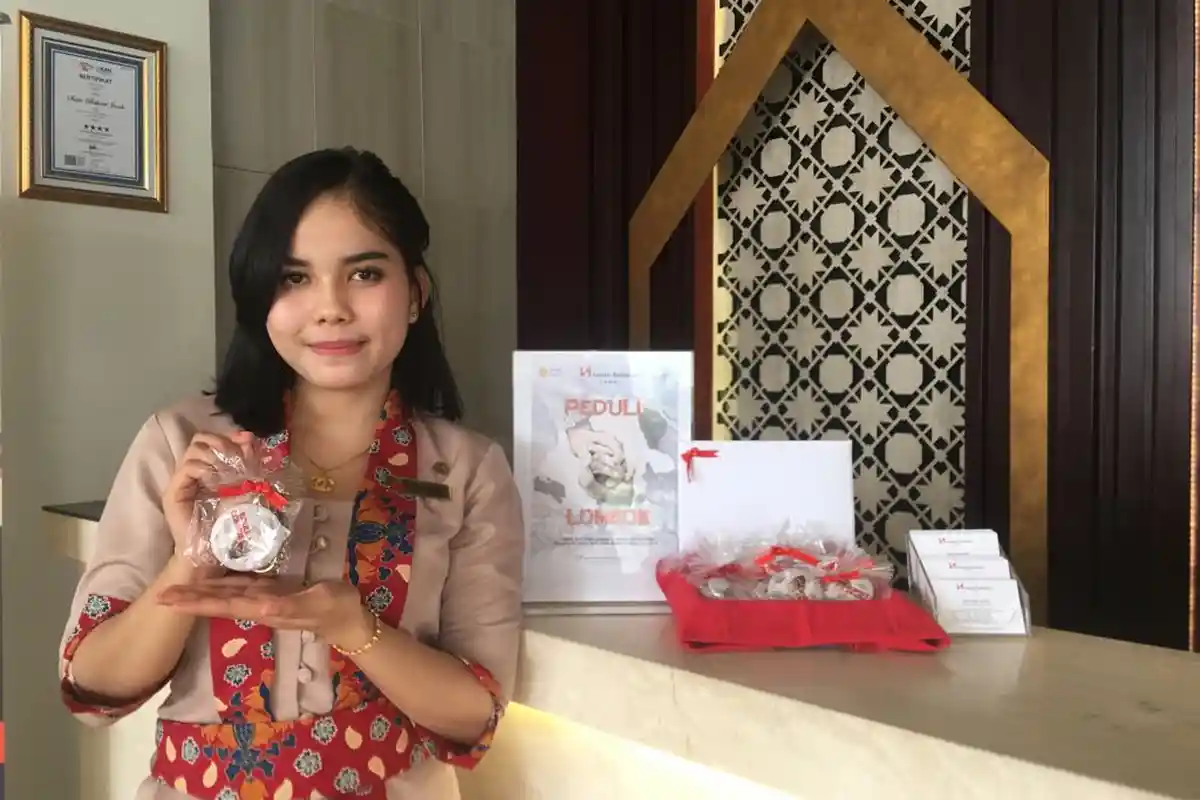 Jual Gantungan Kunci Rp 50 Ribu untuk Pemulihan Lombok, Datangi Swiss-Belhotel Jambi