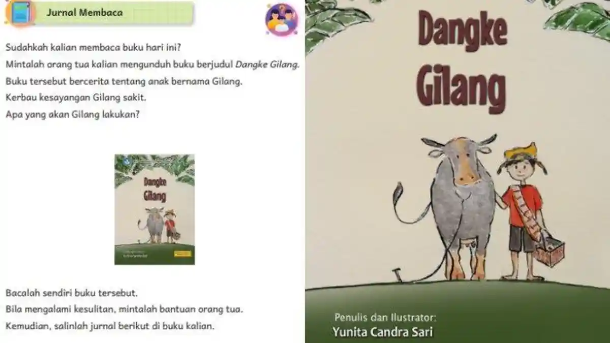 Kunci Jawaban Soal Bahasa Indonesia Kelas 2 SD Halaman 139, Jurnal Membaca