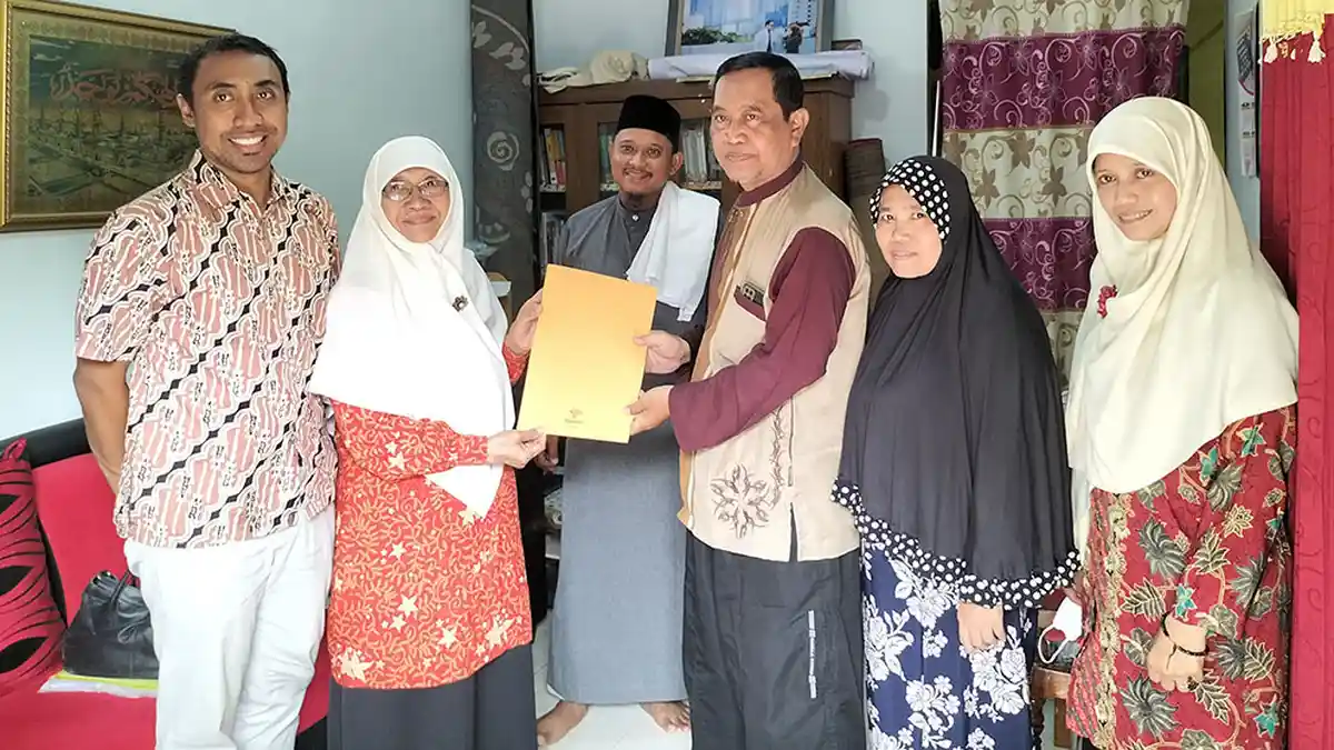 Ketua DKM Musholla Al-Ikhlas Senang Bisa Bertemu dan Silaturahmi Bersama Nur Azizah Tamhid