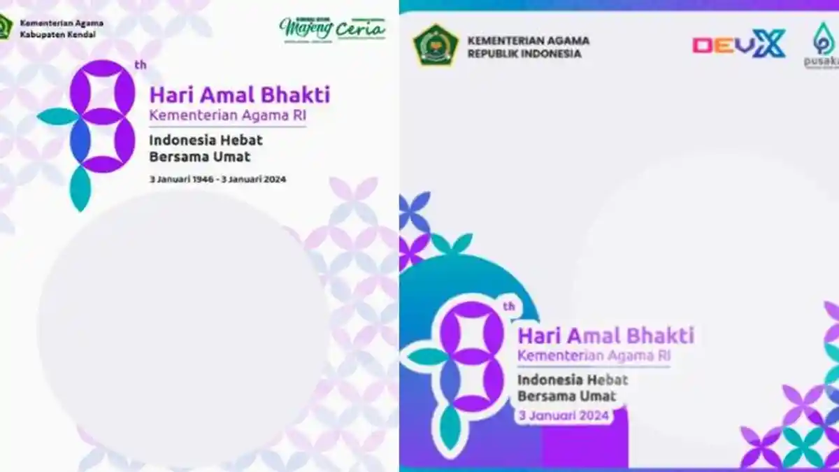 30 Link Twibbon Hari Amal Bhakti Kemenag RI, 3 Januari 2024, Beserta Cara Membuatnya