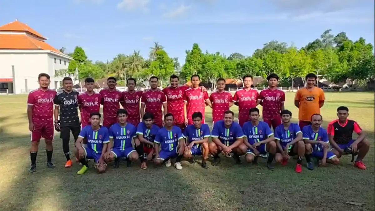 Tundukkan Putra Ayunan 3-2, Ketua Gempa FC Cetak Gol Pembuka