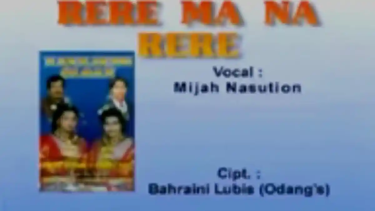 Lirik Lagu Mandailing Rere Ma Na Rere, Ini Chord Gitar dan Terjemahannya
