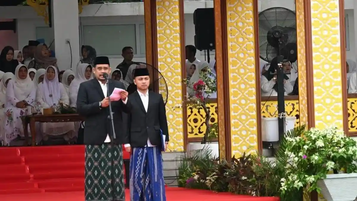 Hari Santri, Gubsu Bobby Minta Kab/kota Data Pesantren dan Cek Bangunannya Aman serta Layak