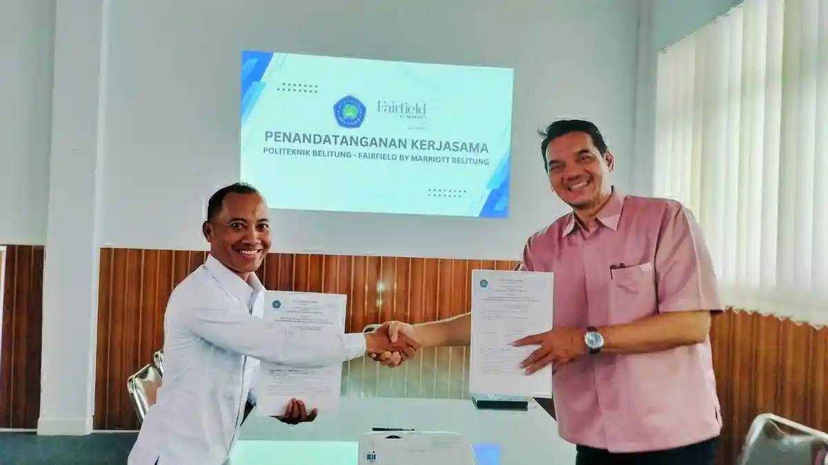 Politeknik Belitung dan Fairfield by Marriott Jalin Kerja Sama