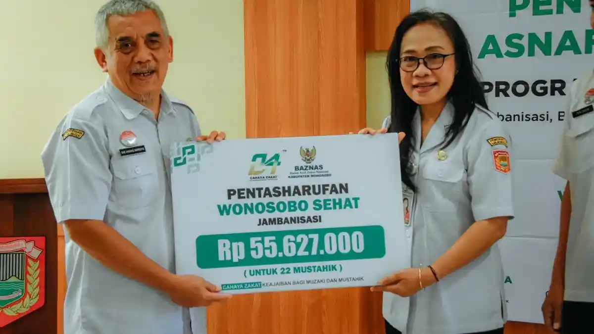 Baznas Wonosobo Salurkan Rp107 Juta Zakat untuk Bantuan Bedah Rumah, Jambanisasi dan Tanggap Bencana