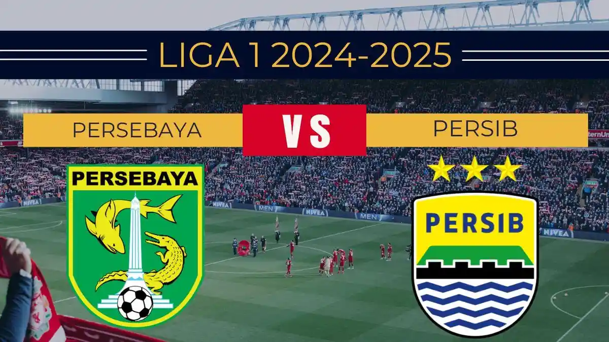 Link Live Streaming Persebaya Surabaya vs Persib Bandung di Liga 1 Hari Ini, Kick-off Jam 20.30 WIB