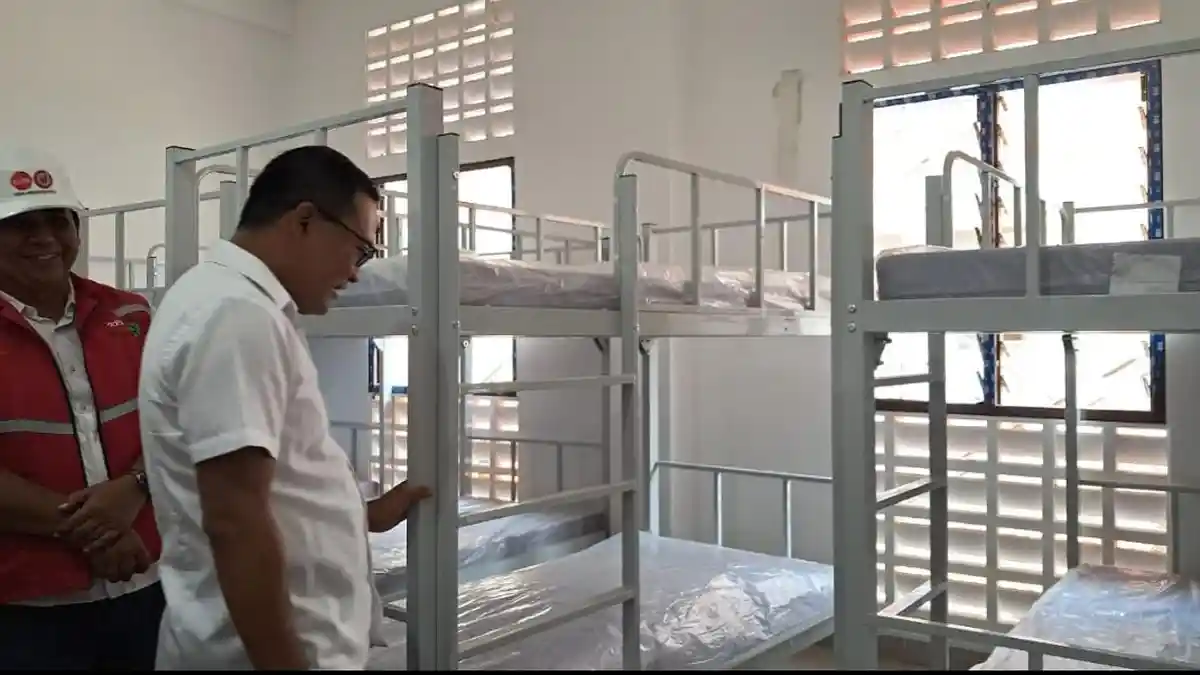 Sekda Handi Priyanto Cek Pembangunan Sekolah Rakyat, Progresnya Sudah 90 Persen - Tribunjateng.com
