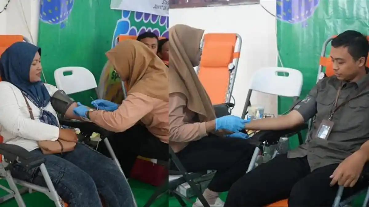 Rangkaian Hari Jadi KAI ke-80, Ada Kegiatan Donor Darah di Stasiun Daop 7 Madiun