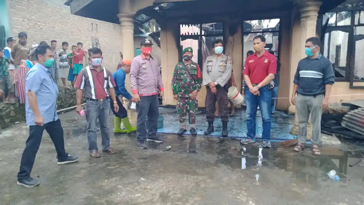 Tak Sempat Diselamatkan, Nenek Lumpuh Hermin Br Sianipar Tewas Terbakar di Rumahnya