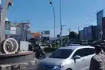 H+2 Lebaran, Arus Lalu Lintas di Babat Lamongan Meningkat, Mudik Lokal Dominasi Simpang Wingko
