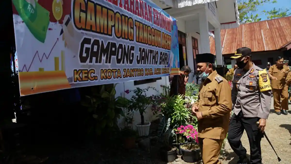 Gampong Jantho Baru Ditetapkan Sebagai Gampong Tangguh Aceh