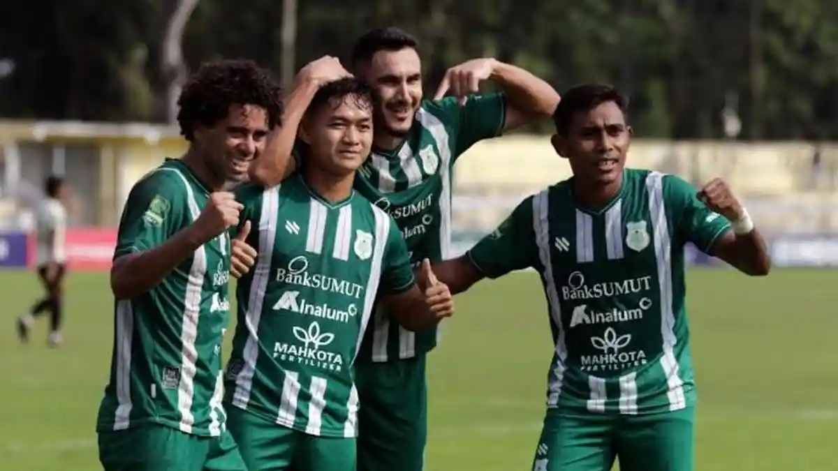 PSMS Medan Liburkan Pemain setelah Menang Telak 4-0 Lawan Nusantara United