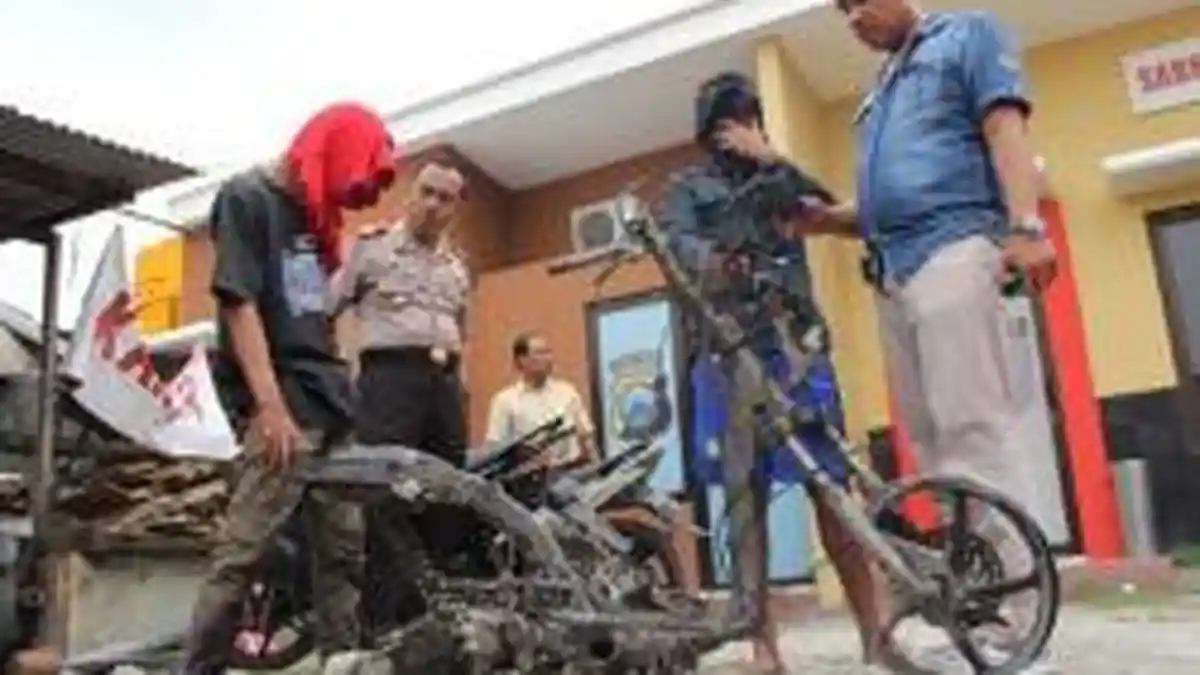 Curi Motor Milik Pengungsi Dihajar Warga