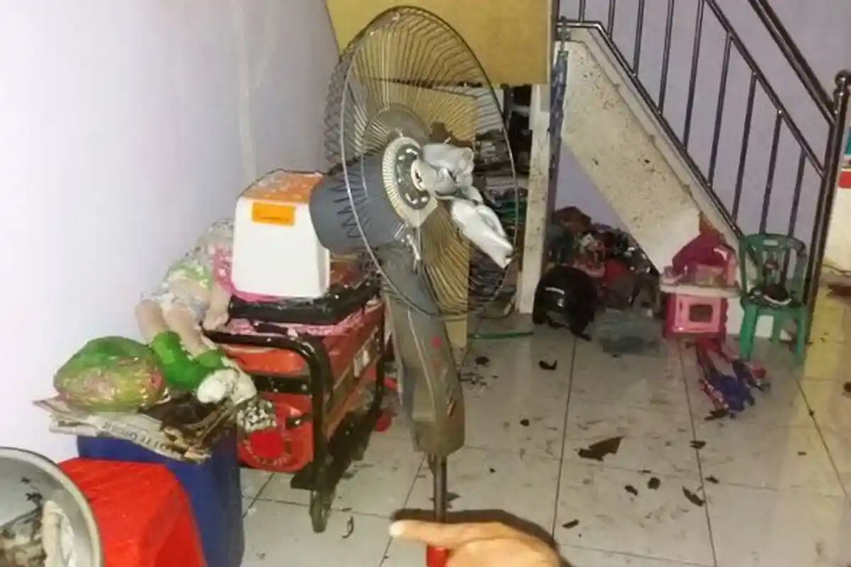 Tabung Gas Elpiji Meledak, Deni Rela Luka Parah Demi Lindungi Sang Adik