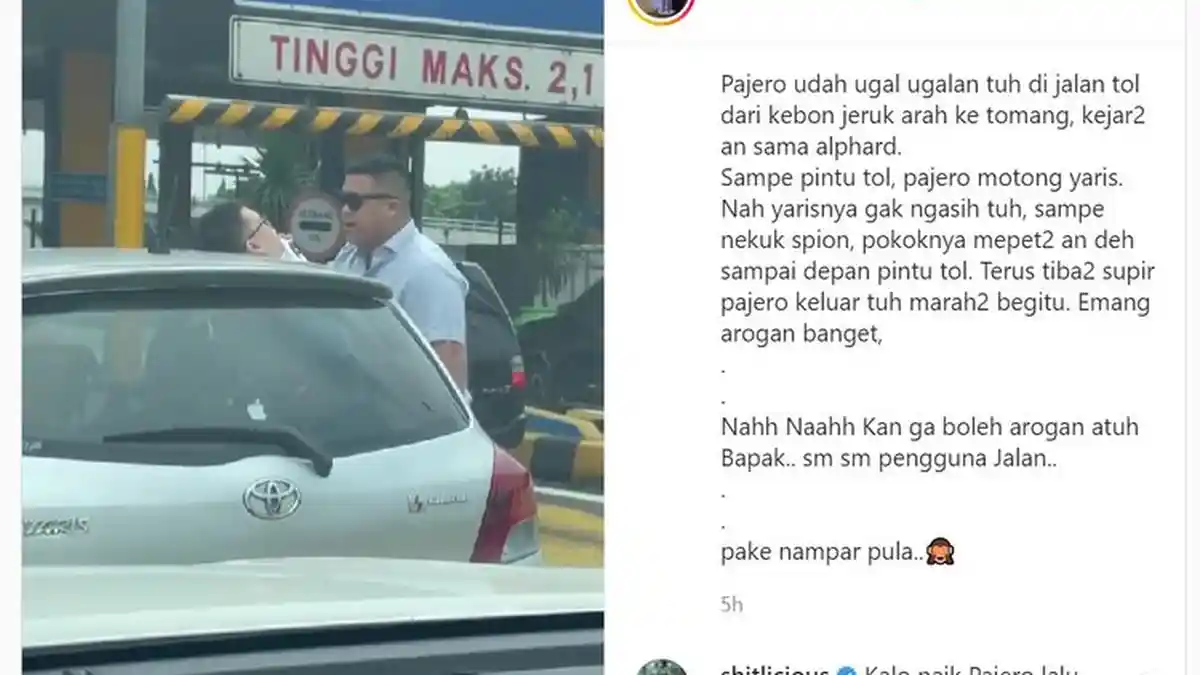 UPDATE Sopir Pajero Arogan: Pengemudi Meminta Maaf & Berdamai dengan Sopir Yaris