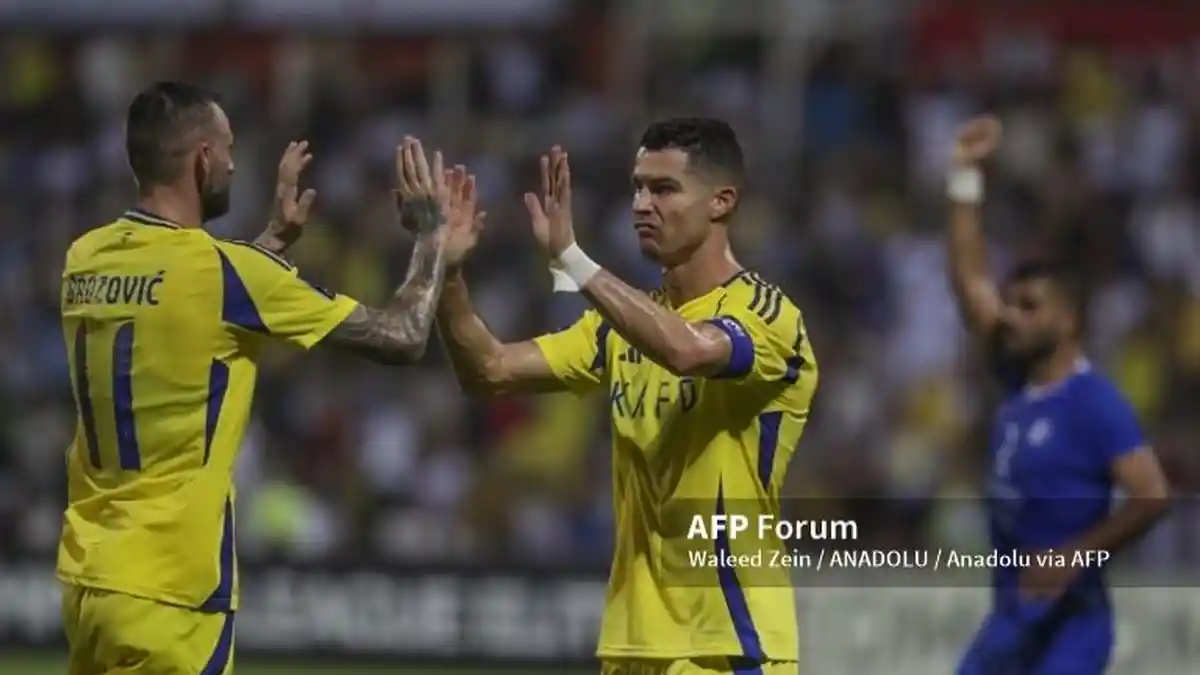 Isu Mogok Kerja Cristiano Ronaldo Memanas, Stefano Pioli Mengeluh Al Nassr Gagal Tampil di LCA